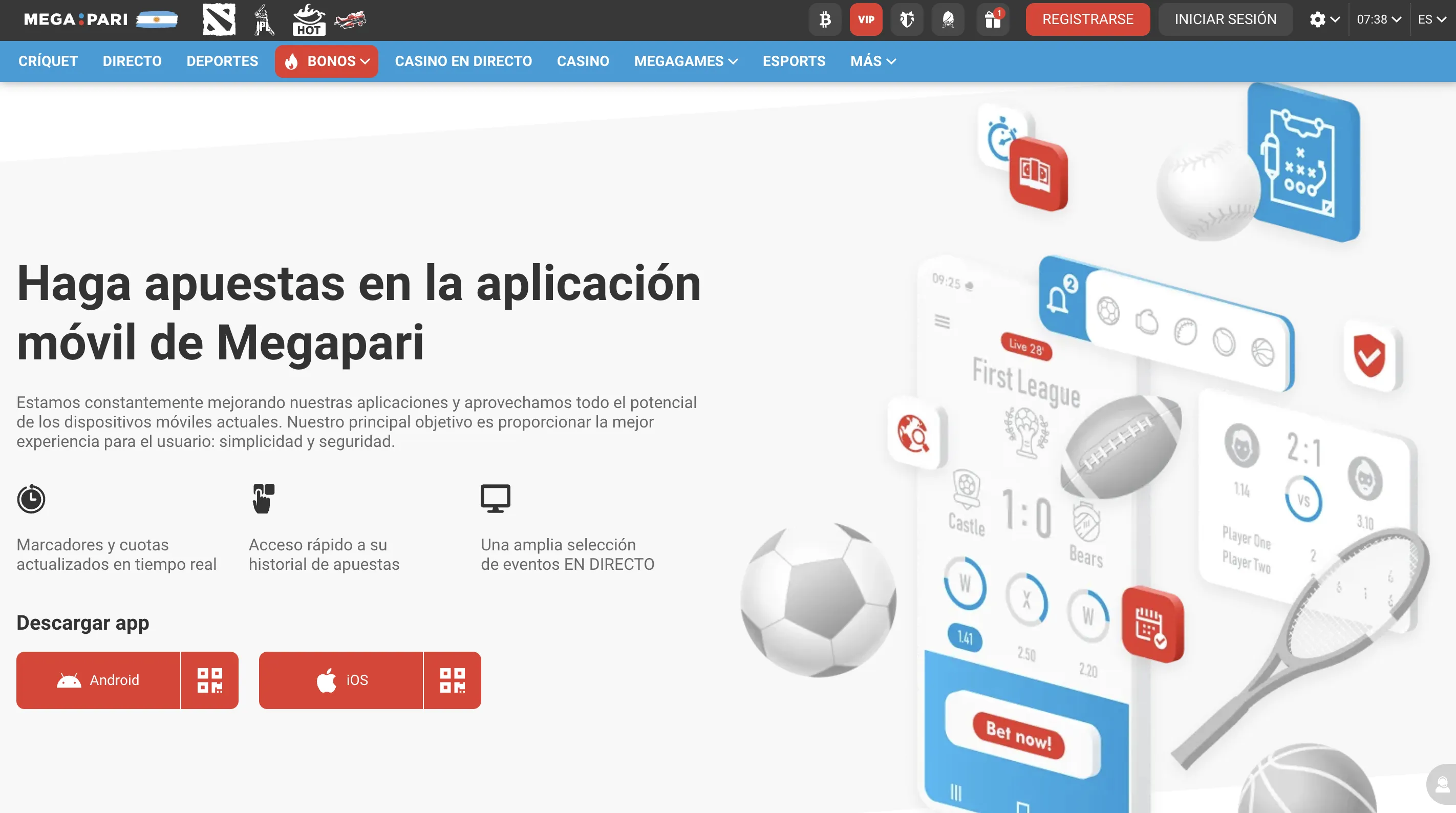 Megapari APK y Megapari APK download para Android paso a paso